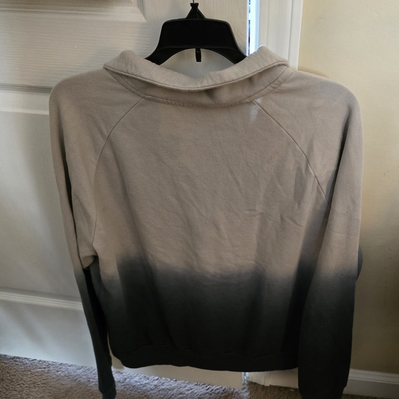 Victoria's Secret PINK Cream Zip-Up - Picture 2 of 3